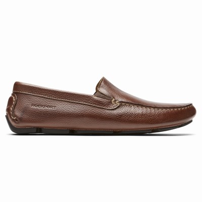 Sapatos Casual Rockport Rhyder Venetian Homem Marrom PT-60239